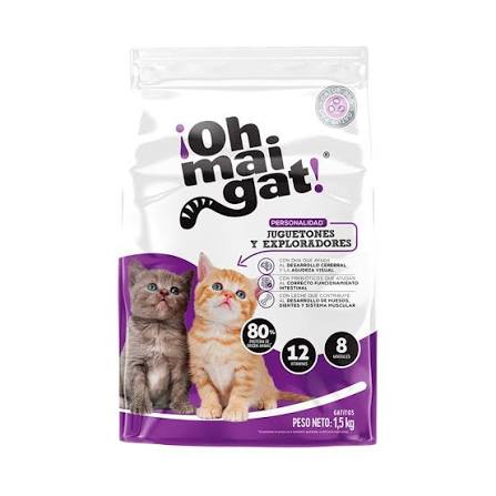 OH MAIGAT JUGUETONES Y EXPLORADORES 1.5KG